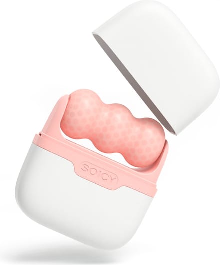 Soicy S30 - Ijsroller - 1 Stuk - Roze - Dubbele Rollers - V-Figuur En W-Figuur