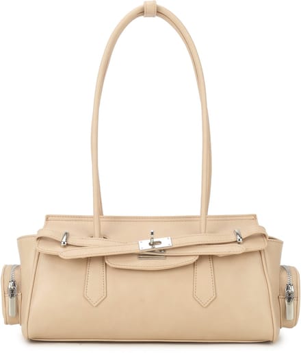 Giuliano kunstlederen schoudertas Natalie -Dames -Beige