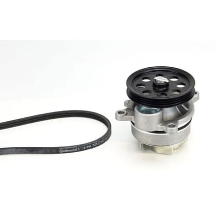 Waterpomp + Multi V-riemset CONTINENTAL CTAM 3PK725 ELAST WP1