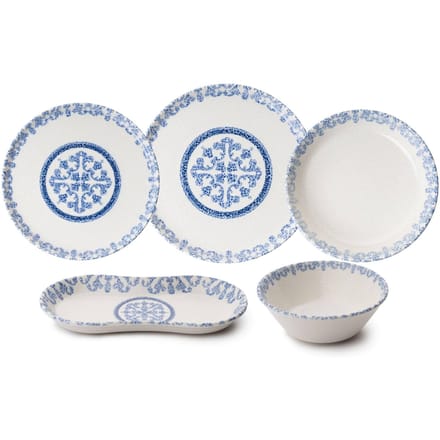 27-delige dinerset Hedwig porselein | Hermia
