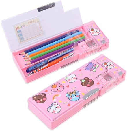 Dailygoods - Pop-up Multifunctionele Etui voor Kinderen - Schattige Pennenbox Organizer