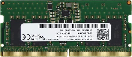 DDR5 RAM Module - Geheugenmodule Laptop - Systeem Upgrade - Niet-ECC SODIMM - 8 GB - Groen