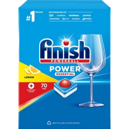 Finish Quantum All in 1 Lemon Vaatwastabletten – 70 stuks