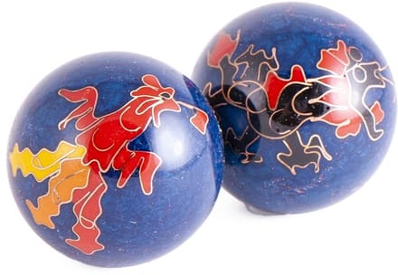 Qi Gong ballen draak phoenix 40 mm