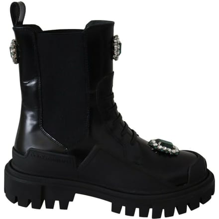 Kristallen Versierde Veterschoenen