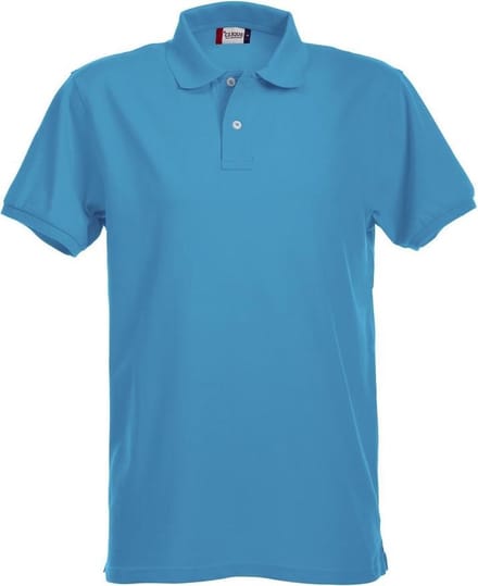 Clique Stretch Premium Polo 028240 - Turquoise - M