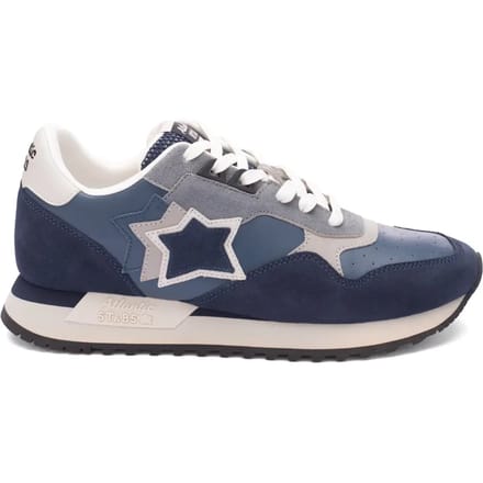Lederen en suède sneakers Atlantic Stars Draco