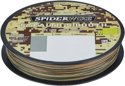Spiderwire Stealth Smooth 8 Vislijn - 150m Camo - 8-voudig Gevlochten