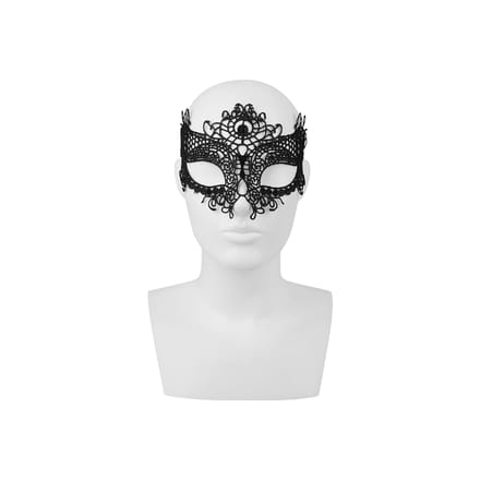 Amorable - Kanten Oogmasker - Eyes Wide Shut - Breed - Zwart