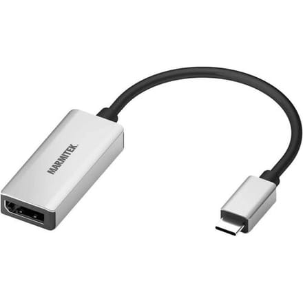 Marmitek USB-C Adapter [1x USB-C - 1x DisplayPort bus] USB-C / DisplayPort Adapter 0.15 m