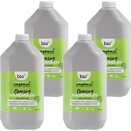 Bio-D Reinigende Handzeep Limoen & Aloe Vera 5L Refill Bundel