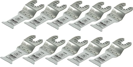 SMART Blades RapidWood Multitool Zaagblad - Hout/Plastic - 32x52mm - 10 stuks