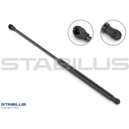 Gasveer, kofferdeksel STABILUS 950077