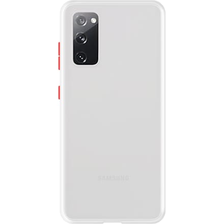 Samsung Galaxy S20 Back Cover - Wit/Transparant