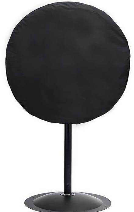 Dailygoods - Waterdichte Ventilatorhoes voor Buiten, Zwart Polyester