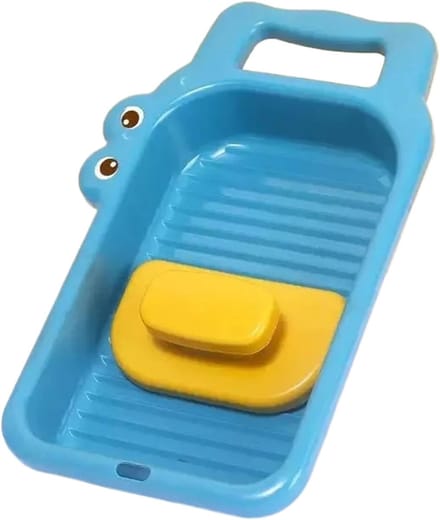 Wasbord - Waskrokodil - Handwas Kleding - Compact Geribbeld - 32x18x5cm - Groen