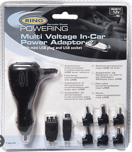Ring Multi Voltage 12volt adaptor