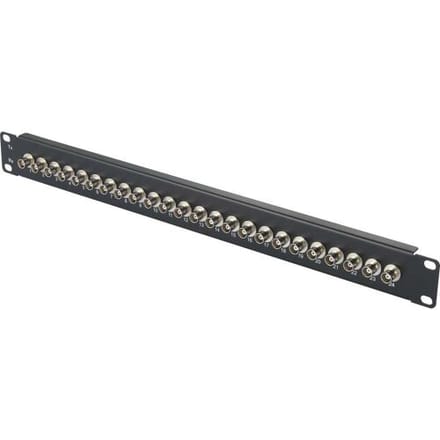 Renkforce 24 poorten BNC-patchpaneel 483 mm (19) 1 HE Ingericht