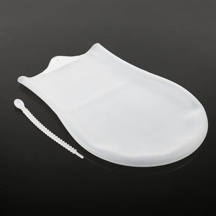 Sacs de Pétrissage Réutilisables en Silicone Souple pour la Pâte, Sacs de Conservation pour le Mélange de Farine, Outil de Cuisine pour la Pâtisserie black