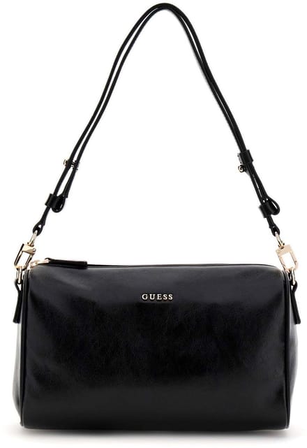 GUESS schoudertas Kassie Mini Convertible Shoulder Bag Black zwart