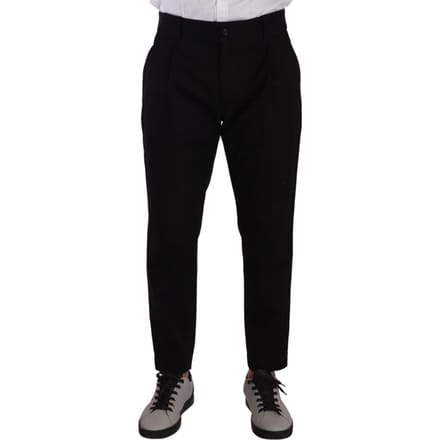 Wollen Broek Plissé Stijl