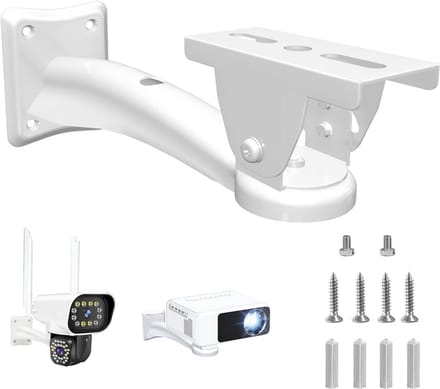 Universele Wandbeugel voor Mini Projector, Camera of Webcam - Wit