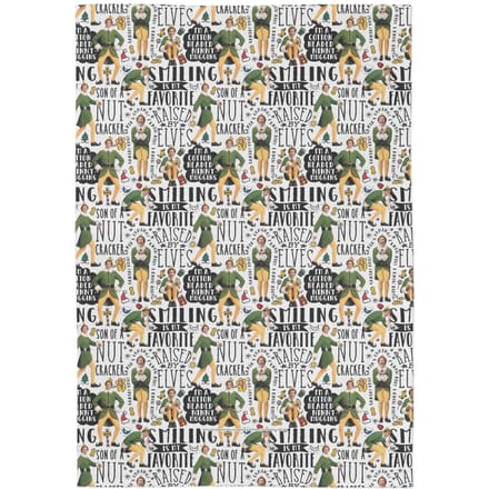 Elf Buddy Quotes Tea Towel