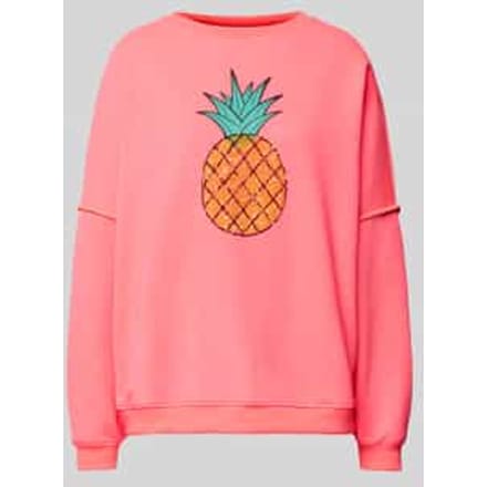 Oversized sweatshirt met Pailletten