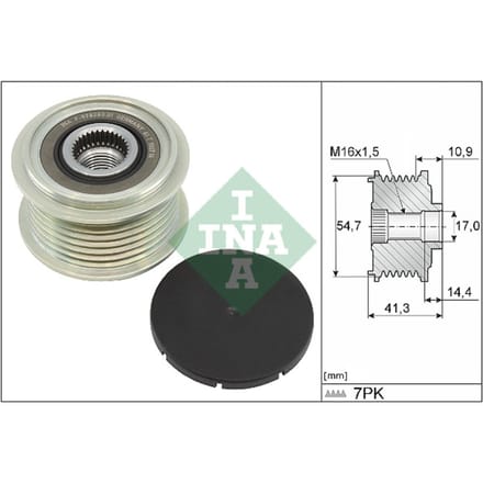 Schaeffler Ina Generator vrijloop INA 535 0351 10