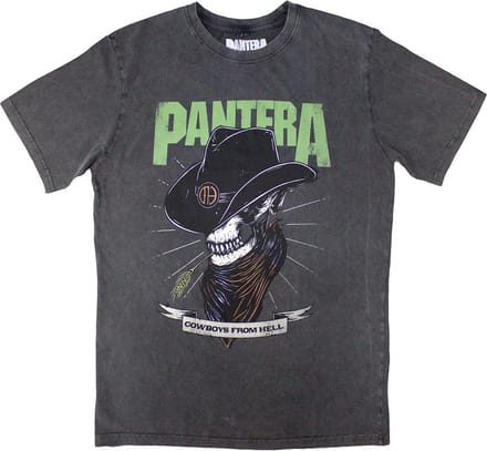 Pantera - Skeleton Cowboy Heren T-shirt - 2XL - Grijs