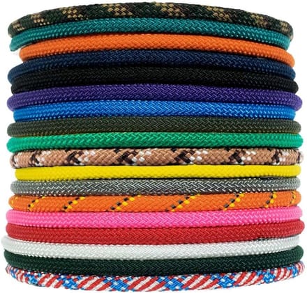 Nylon Touw - Polypro Schede - Allround Gebruik - Weerbestendig Ontwerp - 1/4 Inch 50 Voet - Rood