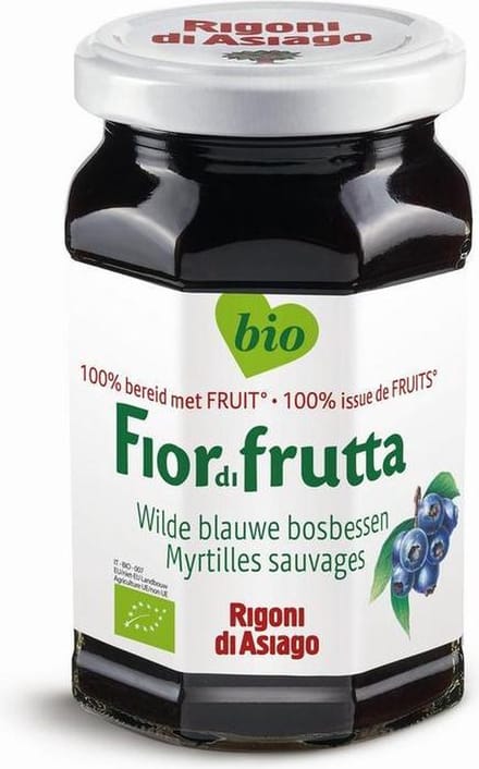 Fiordifrutta Jam Wilde Blauwe Bessen Bio 250 gr