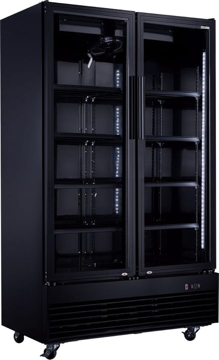 Display Flessen Koelkast - 1000 Liter - Cooldura CDC2D - Horeca & Professioneel