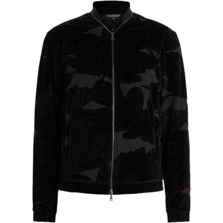 John Varvatos Howell Regular Fit Liner Jacket With Bur Black Taglia: XL | Bomber Outlet | Uomo | Nero