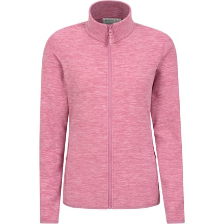 Mountain Warehouse Dames/Dames Snowdon II Melange Full Zip Fleecejack (Roze)