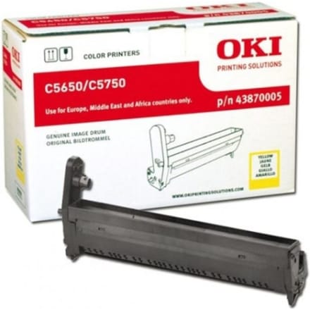 OKI Drum Yellow for C5650 - Drum kit Geel
