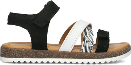 Jochie & Freaks Christel Sandalen - Meisjes - Zwart - Maat 29