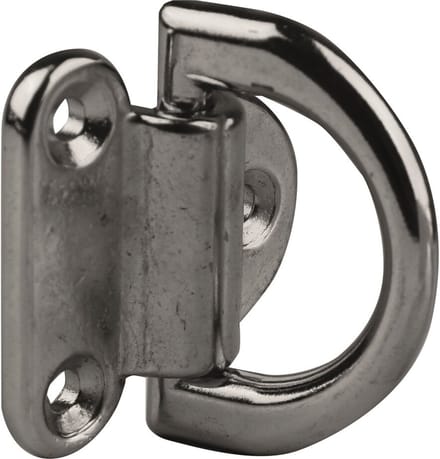 RVS Dekoog Neerklapbaar 316 | 62x64 mm | Boot Oog Inklapbaar | Dek Oog Zoutwaterbestendig