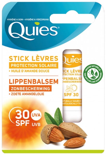 Quies Zonbescherming Lip Stick SPF30 4,5 g