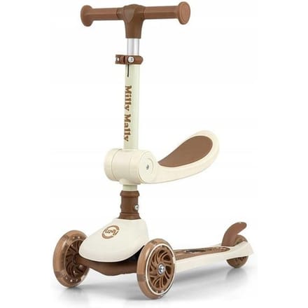 Milly Mally Fuzzy 2-in-1 balancestep met zitje - Loopfiets