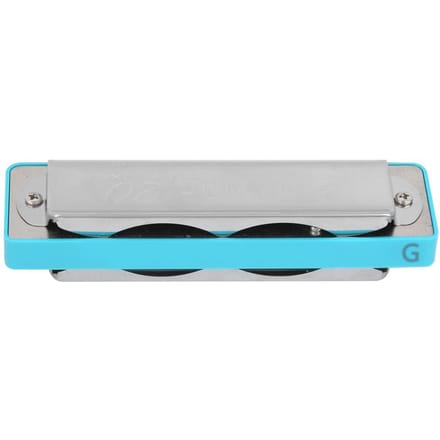 Blues Mondharmonica 10-Gats Mondorgel G Toon Galvaniseerde Basis Beginnerscadeaus Muzikaal blauw