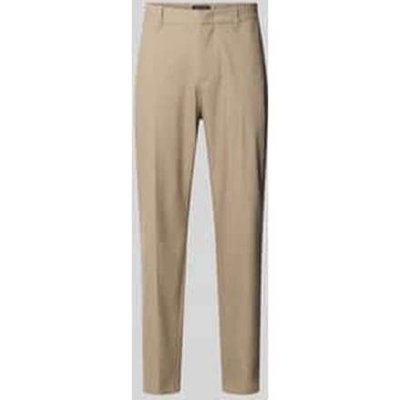 Relaxed fit stoffen broek van linnenmix model 'BELSBO JOGGER'