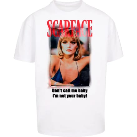 Oversized T-shirt Upscale Scarface Don't Call Me Baby