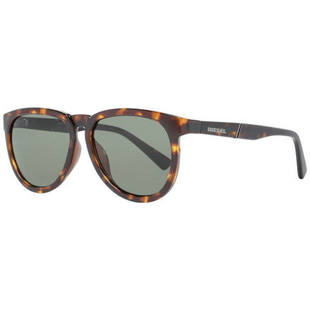 Diesel ovale unisex donkere havana groene zonnebril