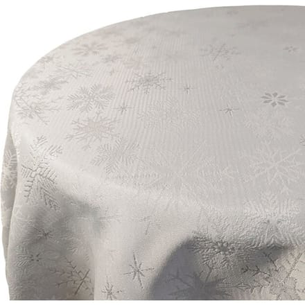 Unique Living - Tafelkleed Crystal - 160cm - Zilver