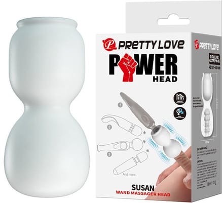 POWER - Susan - Wand Vibrator Opzetstuk - Wit