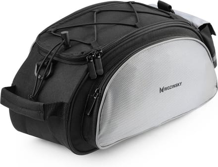 Wozinsky WBB1BK Serie - Fietstas - 13L - Zwart - Afneembaar