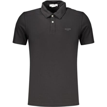 Guess Essential Korte Mouw Poloshirt Zwart M Man