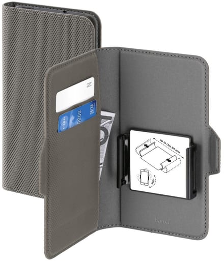 Boekje Smart Move Maat XL 4,7" tot 5,1" Grijs