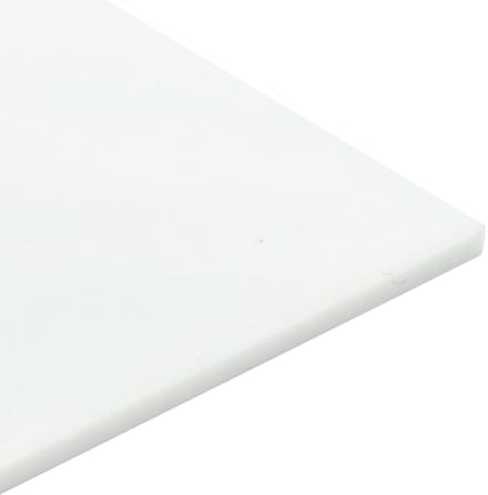 Acryl Kunststofplaat - Wit Glanzend Paneel - Diverse Toepassingen - 10 Jaar Garantie - 21x29.7cm 5mm - Wit